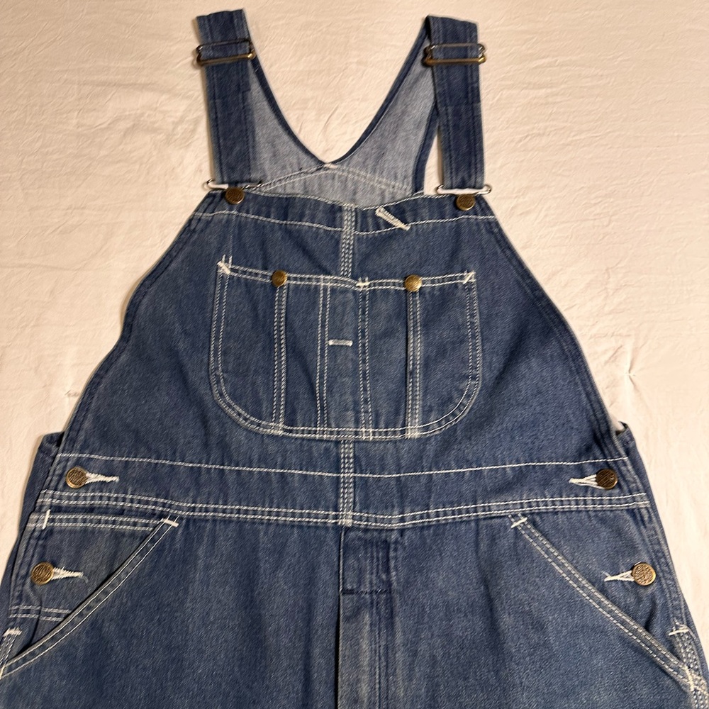 Men's Blue Denim Overalls